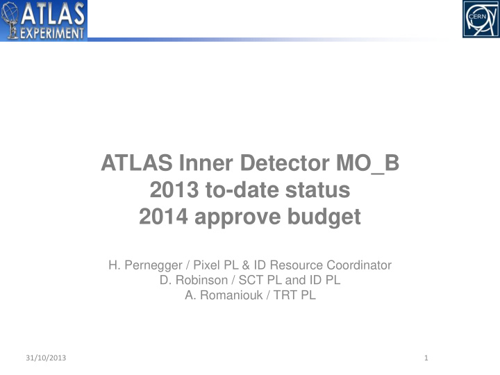 atlas inner detector mo b