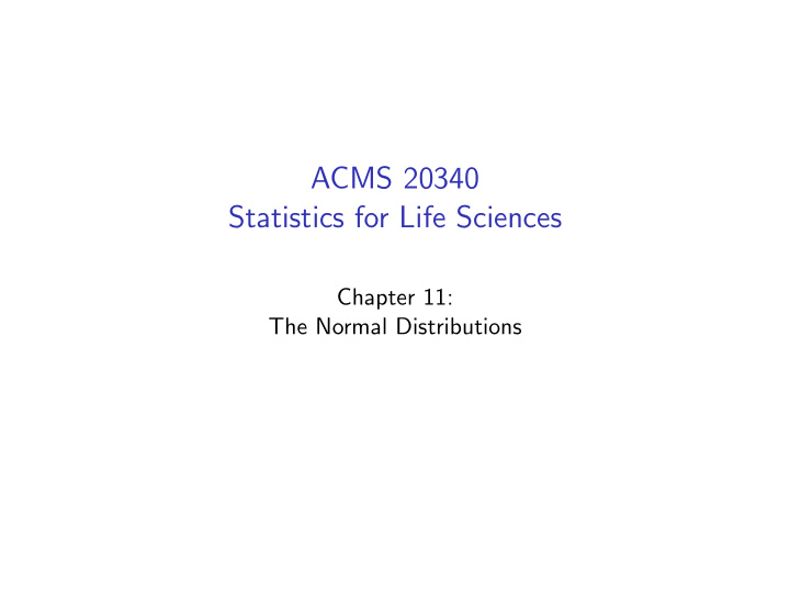 acms 20340 statistics for life sciences