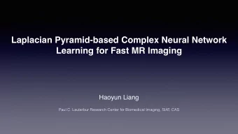 Laplacian Pyramid-based Complex Neural Network  Learning for Fast MR Imaging  Haoyun Liang  Paul C.