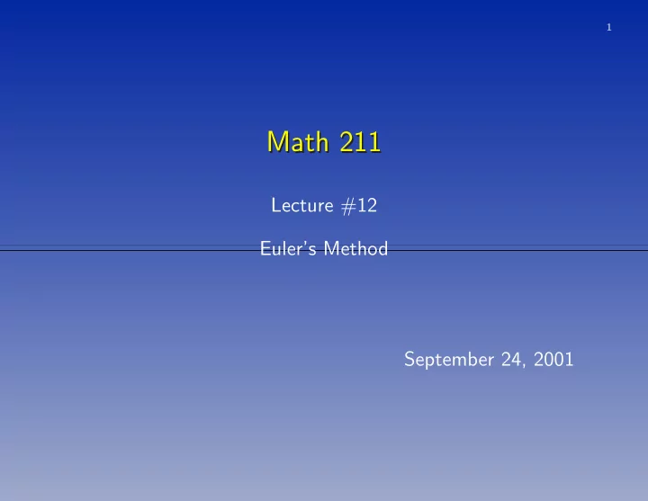 math 211 math 211