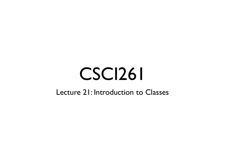 csci261