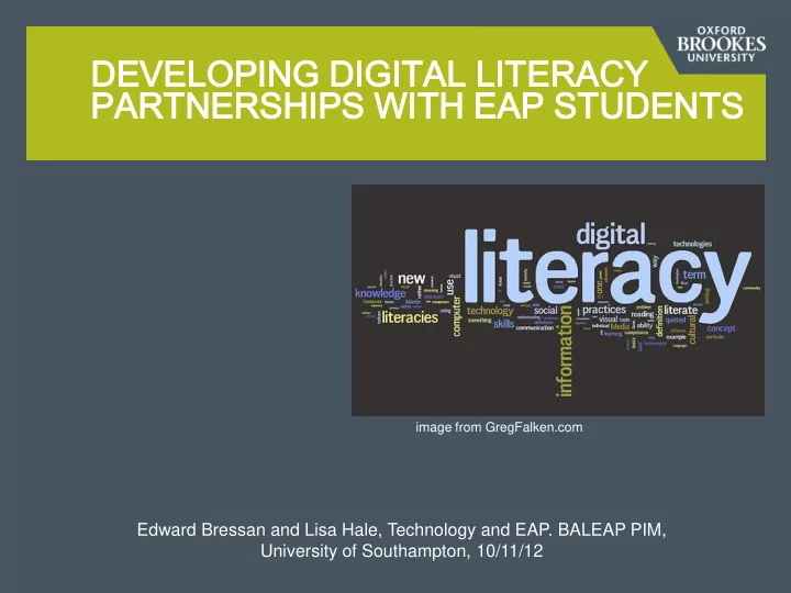 pa partnership tnerships s wi with th ea eap p st