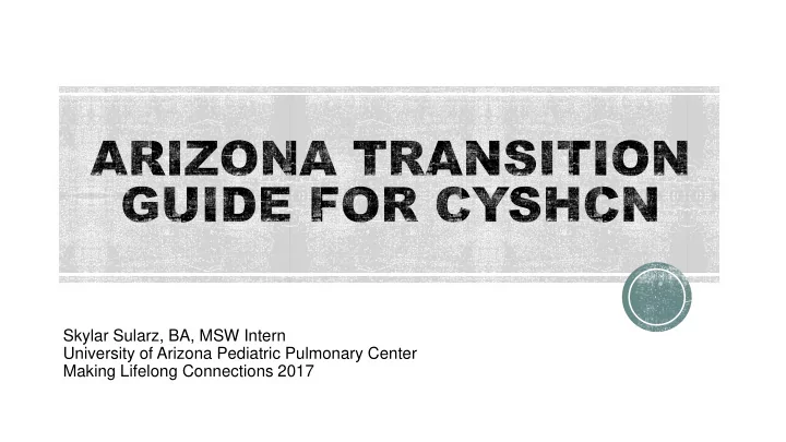 skylar sularz ba msw intern university of arizona