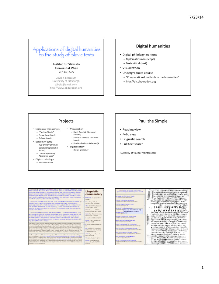 digital humanihes applications of digital humanities to