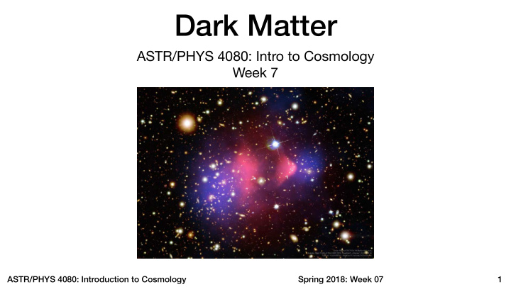 dark matter