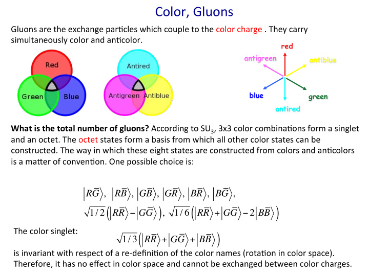 color gluons