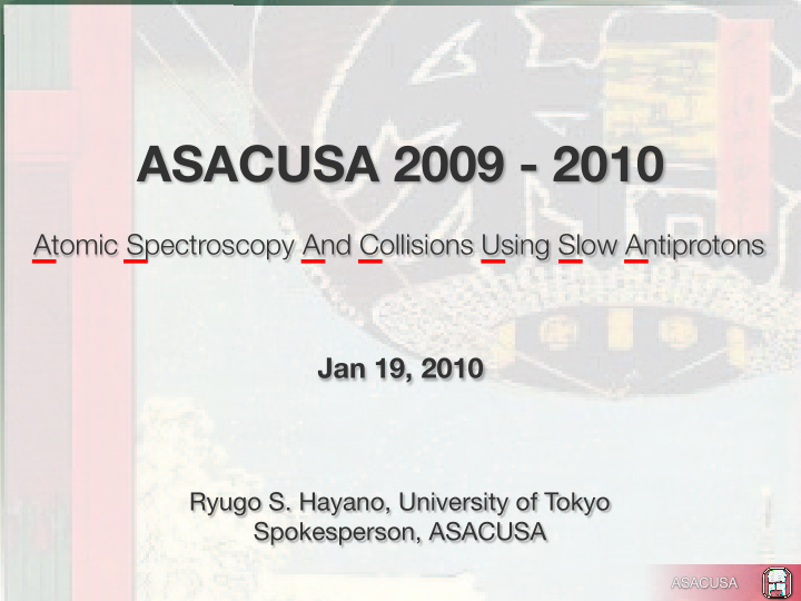 asacusa 2009 2010