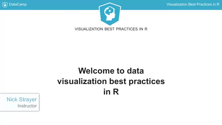 welcome to data visualization best practices in r