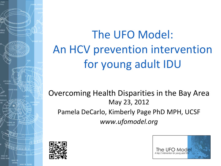 the ufo model an hcv prevention intervention for young