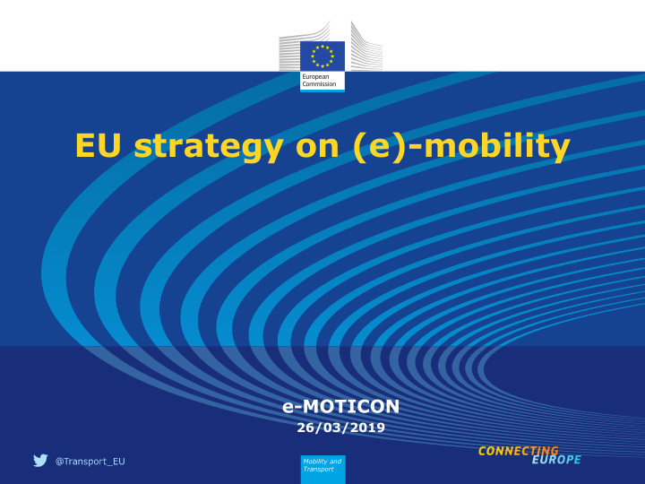 eu strategy on e mobility