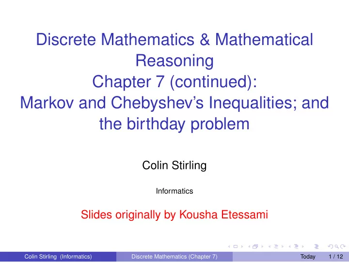 discrete mathematics mathematical reasoning chapter 7