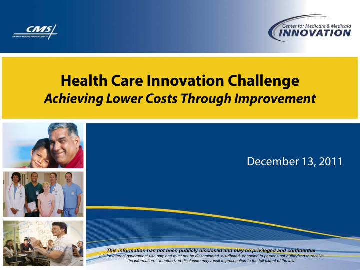 health care innovation challenge