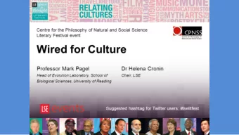 Homo erectus  Neanderthals monkey see, monkey (mostly cannot) do Social learning