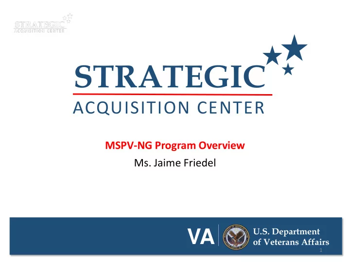 strategic