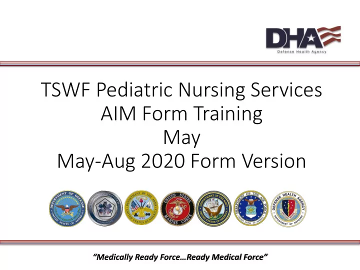 tswf pediatric nursing services