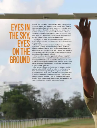 EYES IN IMAGINE THIS SCENARIO : Using thermal imaging, a ground sensor  notices an unusual heat