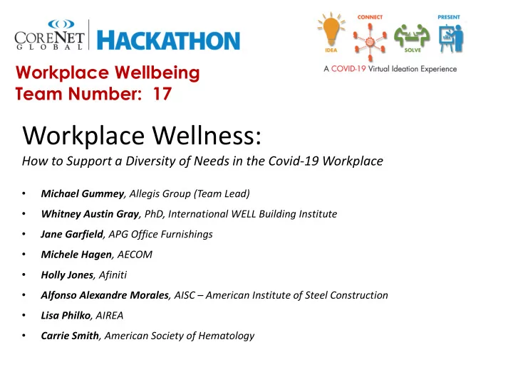 workplace wellness