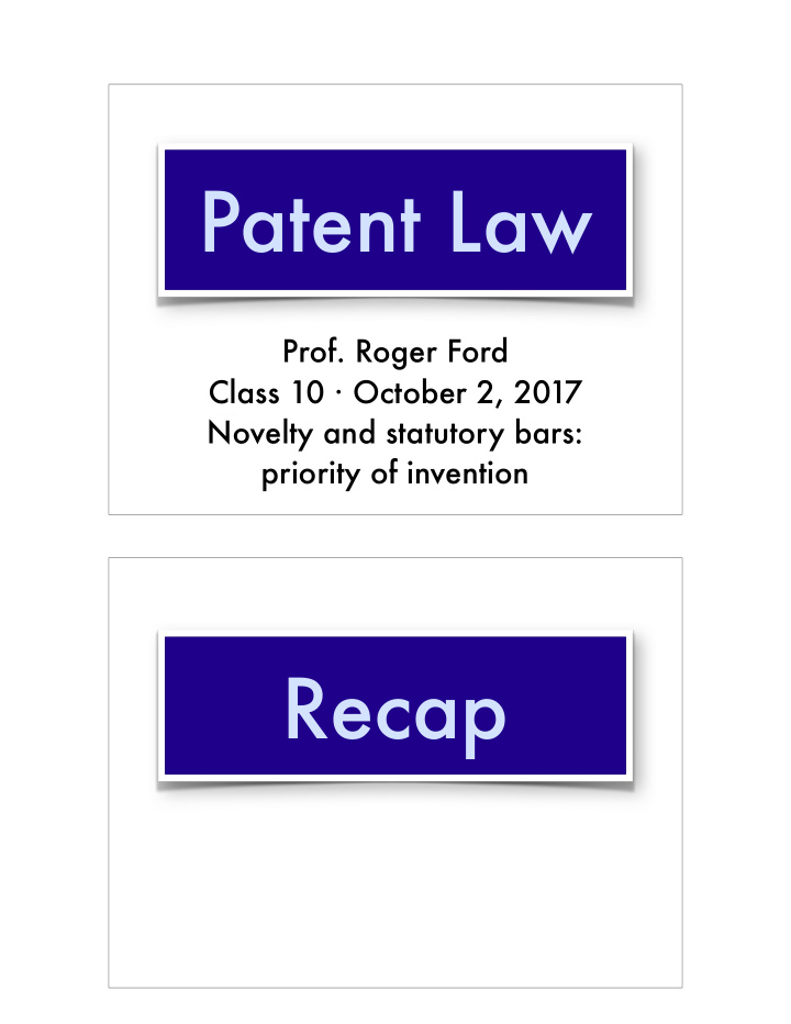 patent law