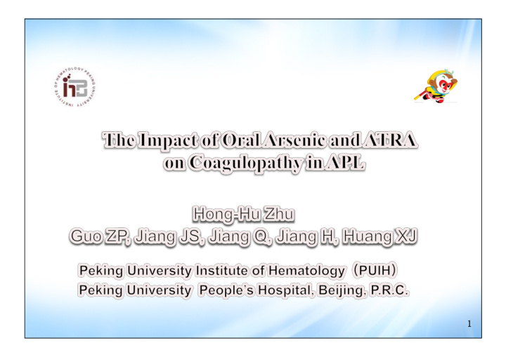 1 apl is a highly curable disease in atra ato era