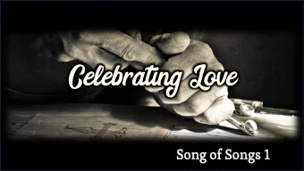 Song of Songs  Song of Solomon 1:1  Solomons Song of Songs.  Song of Songs  Song of Songs  Song