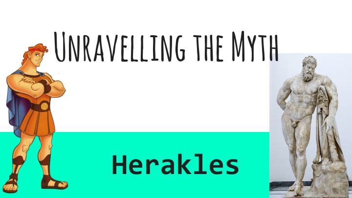 unravelling the myth