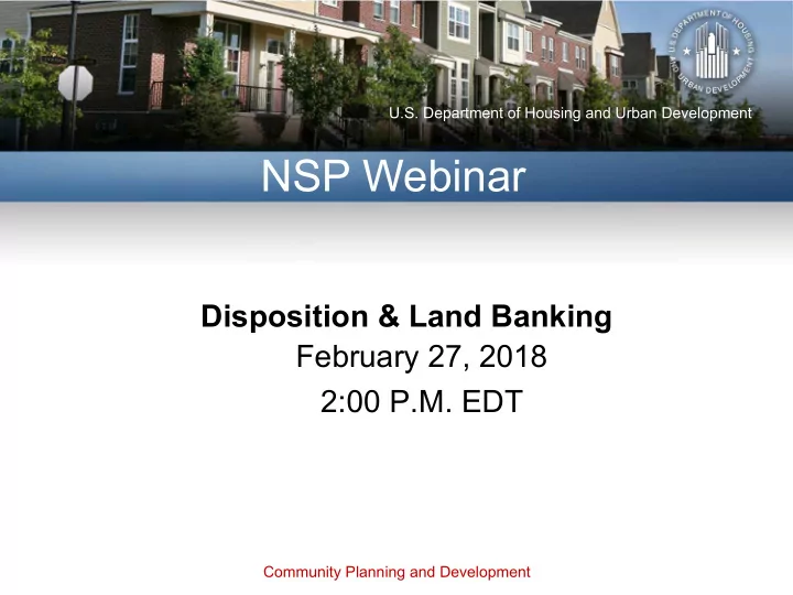 nsp webinar