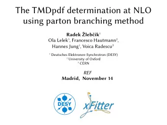 T  h  e  T  MD  p  d  f  d  e  t  e  r  m  i  n  a  t  i  o  n  a  t  N  L  O  u  s  i  n  g  p  a