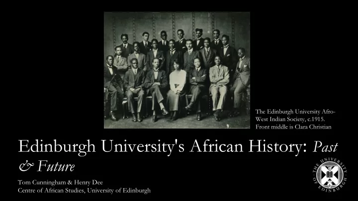 edinburgh s african history james africanus horton