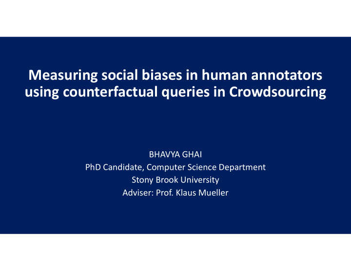 measuring social biases in human annotators using