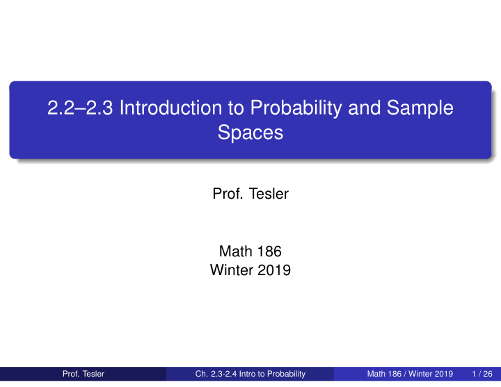 2 2 2 3 introduction to probability and sample spaces