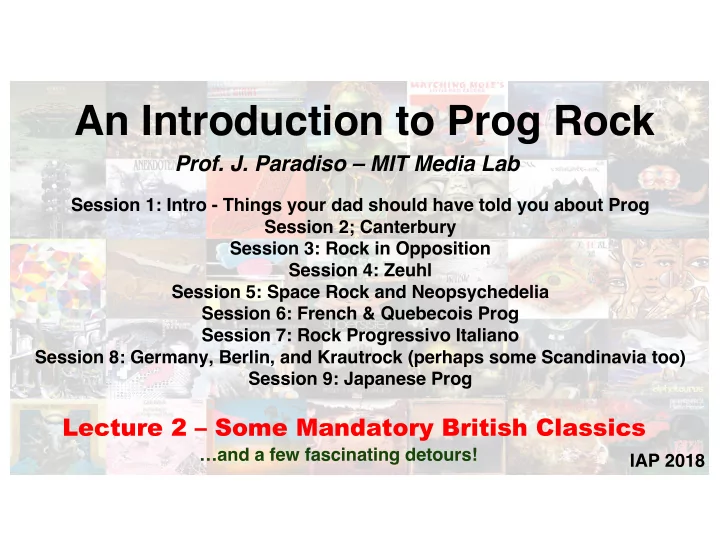 an introduction to prog rock