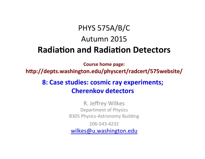 autumn 15 radia on and radia on detectors