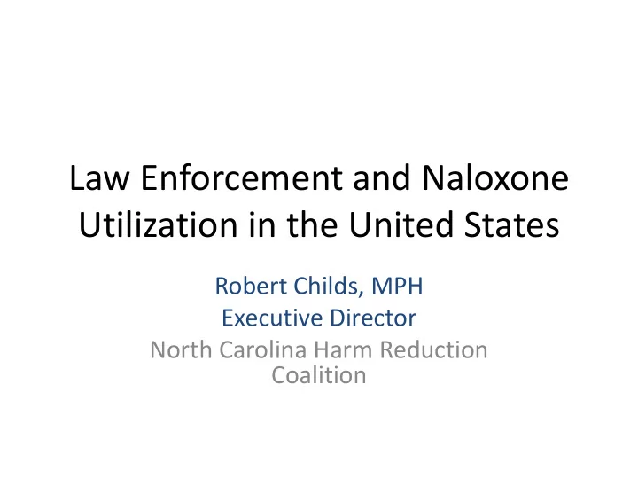 utilization in the united states