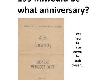 1954...would be what anniversary? Feel free to take down to look closer... Going back to.1957