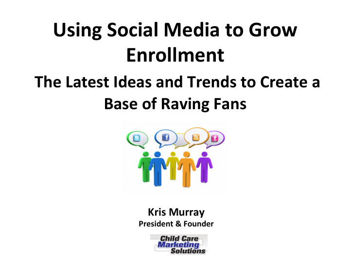 using social media to grow enrollment