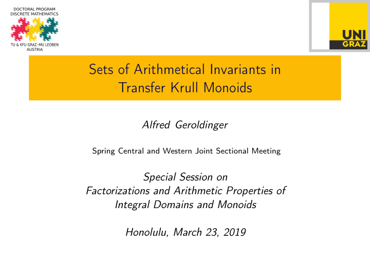 sets of arithmetical invariants in transfer krull monoids