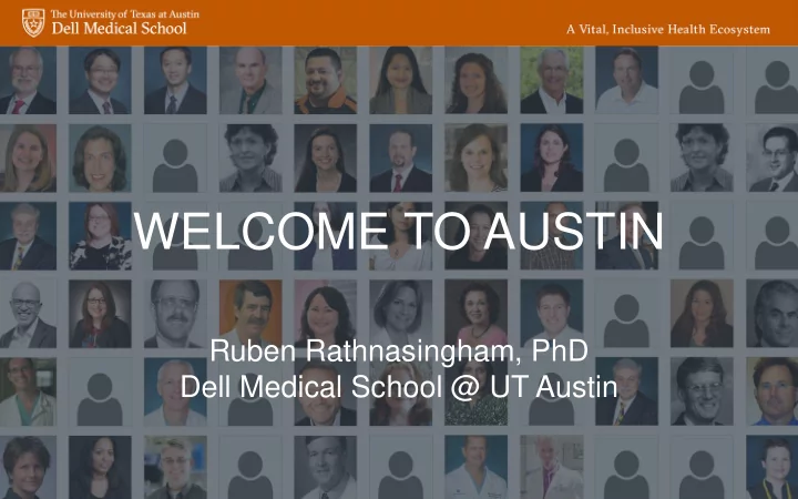 welcome to austin