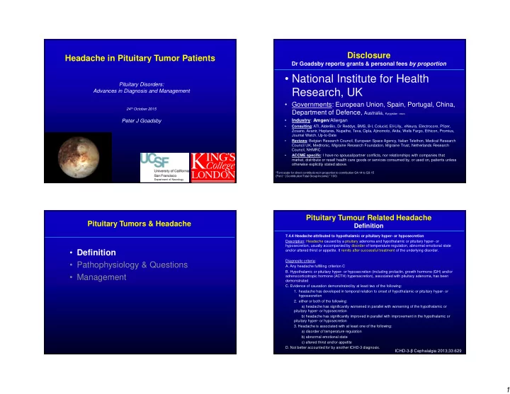 national institute for health