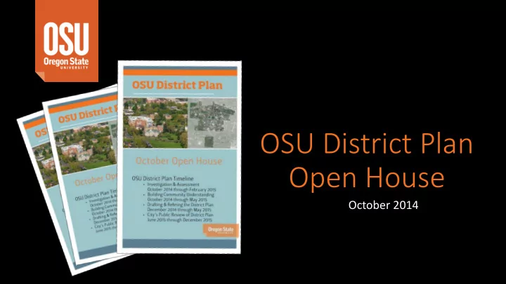 osu district plan