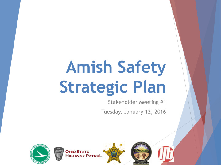 amish safety strategic plan