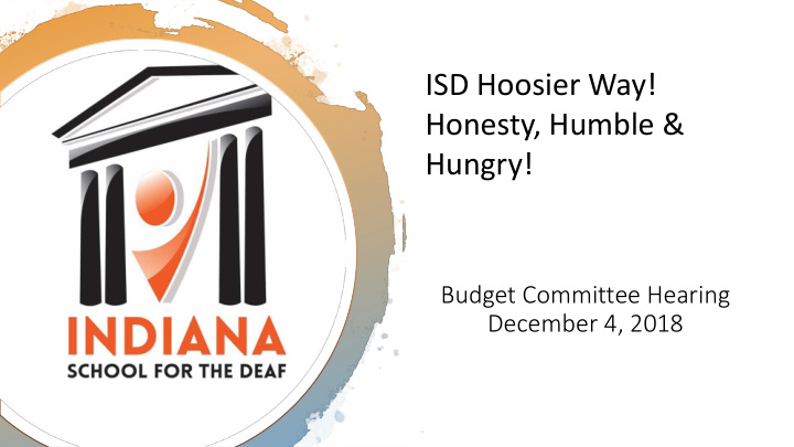 isd hoosier way honesty humble amp hungry