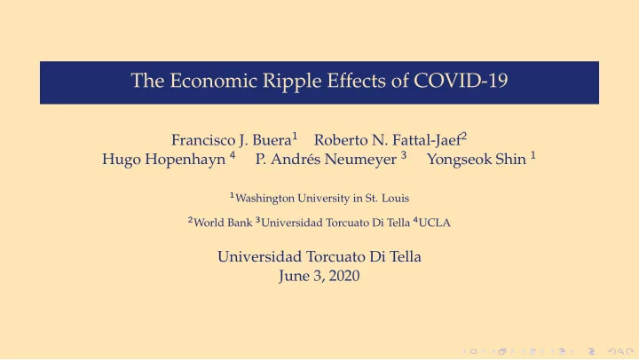 the economic ripple effects of covid 19