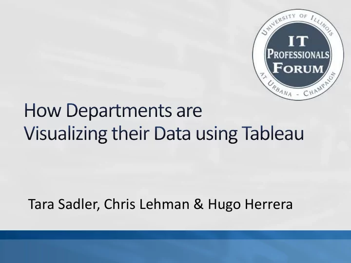 tara sadler chris lehman hugo herrera one of the best
