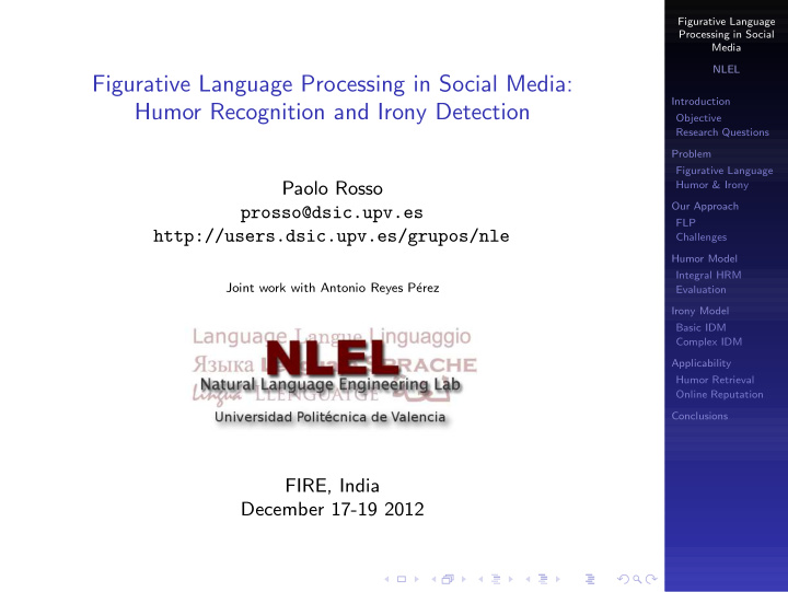 figurative language processing in social media