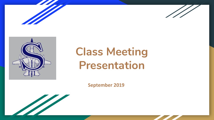 class meeting presentation