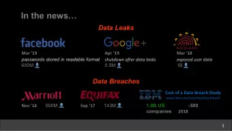 In the news  Data Leaks  Mar 19  Apr 19  Mar 18 shutdown after data leaks  exposed user