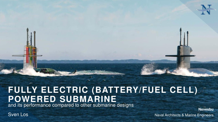 powered submarine