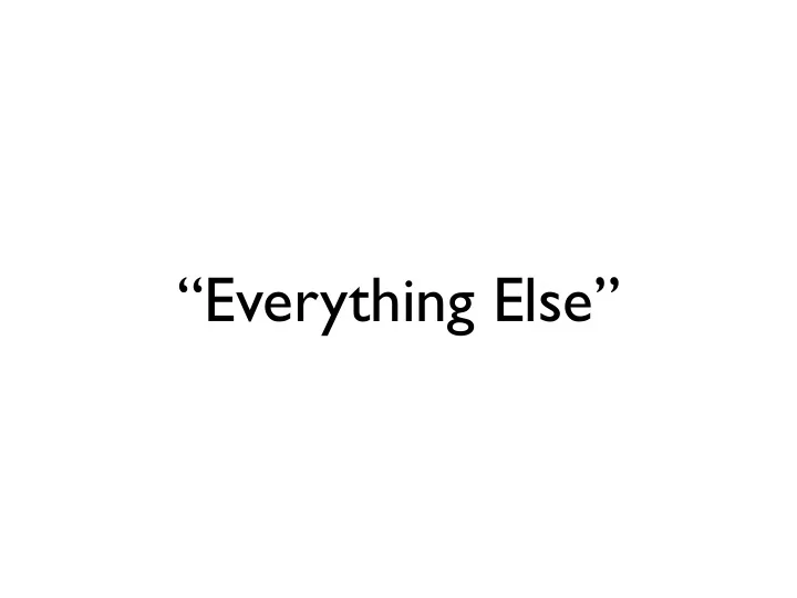 everything else find all substrings