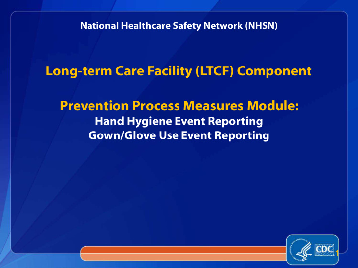 long term care facility ltcf component