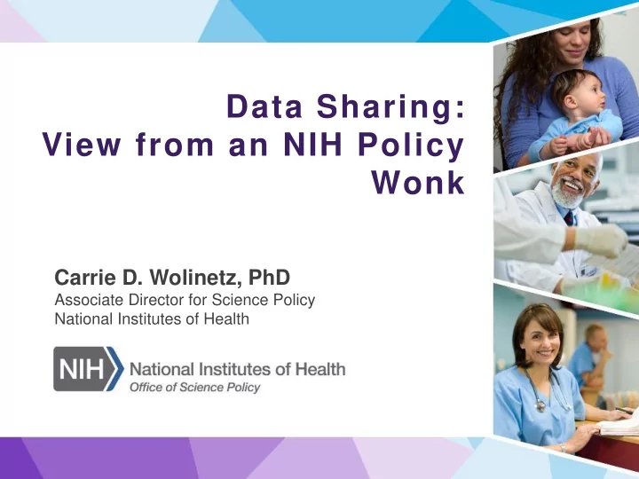 view from an nih policy